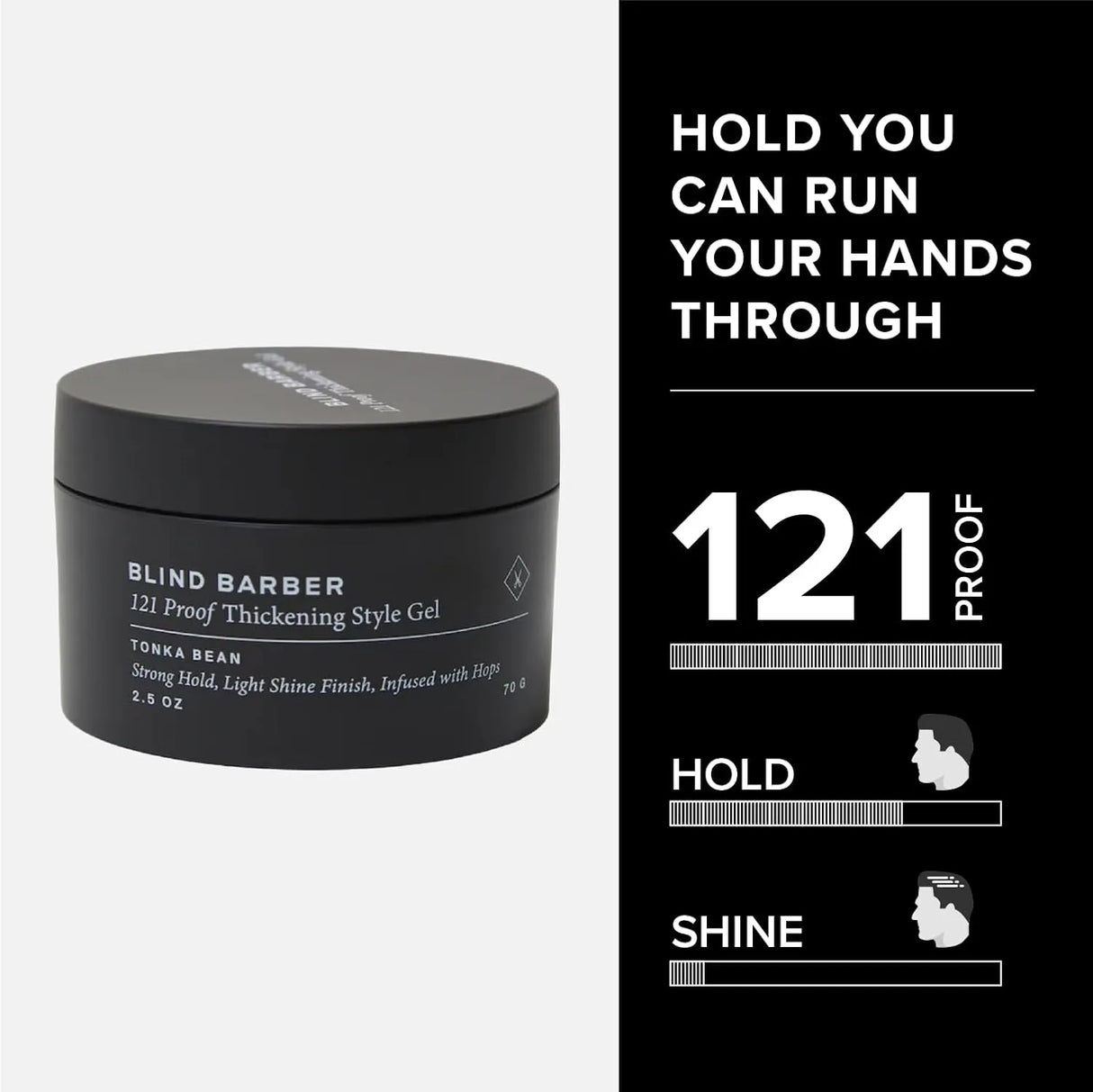 121 Proof Thickening Style Gel-Blind Barber