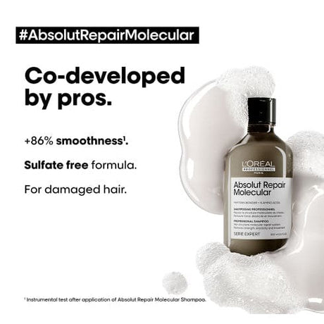 Absolut Repair Sulfate-Free Molecular Professional Shampoo-L’Oréal Professionnel