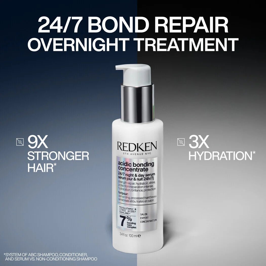 Acidic Bonding Concentrate 24/7 Night & Day Serum-Redken