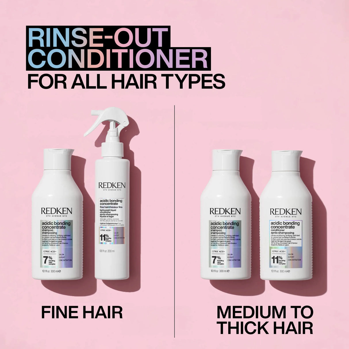 Acidic Bonding Concentrate Lightweight Liquid Conditioner-Redken