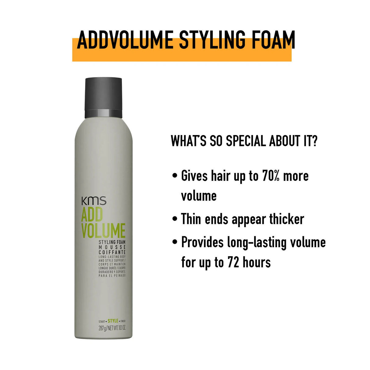 Addvolume Styling Foam-KMS