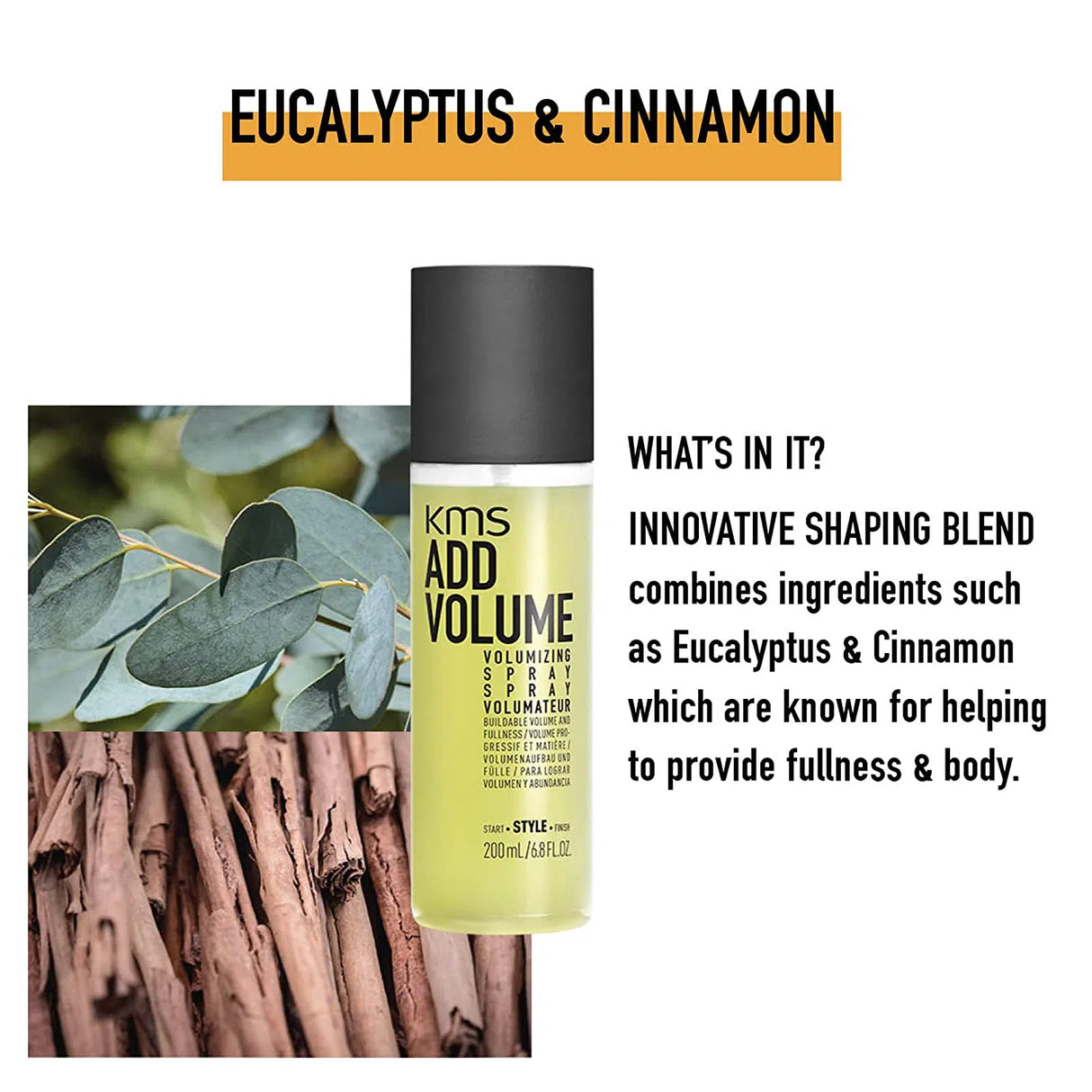 Addvolume Volumizing Spray-KMS