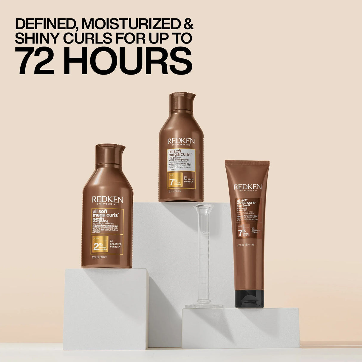 All Soft Mega Curl Hydramelt Leave-In Treatment-Redken