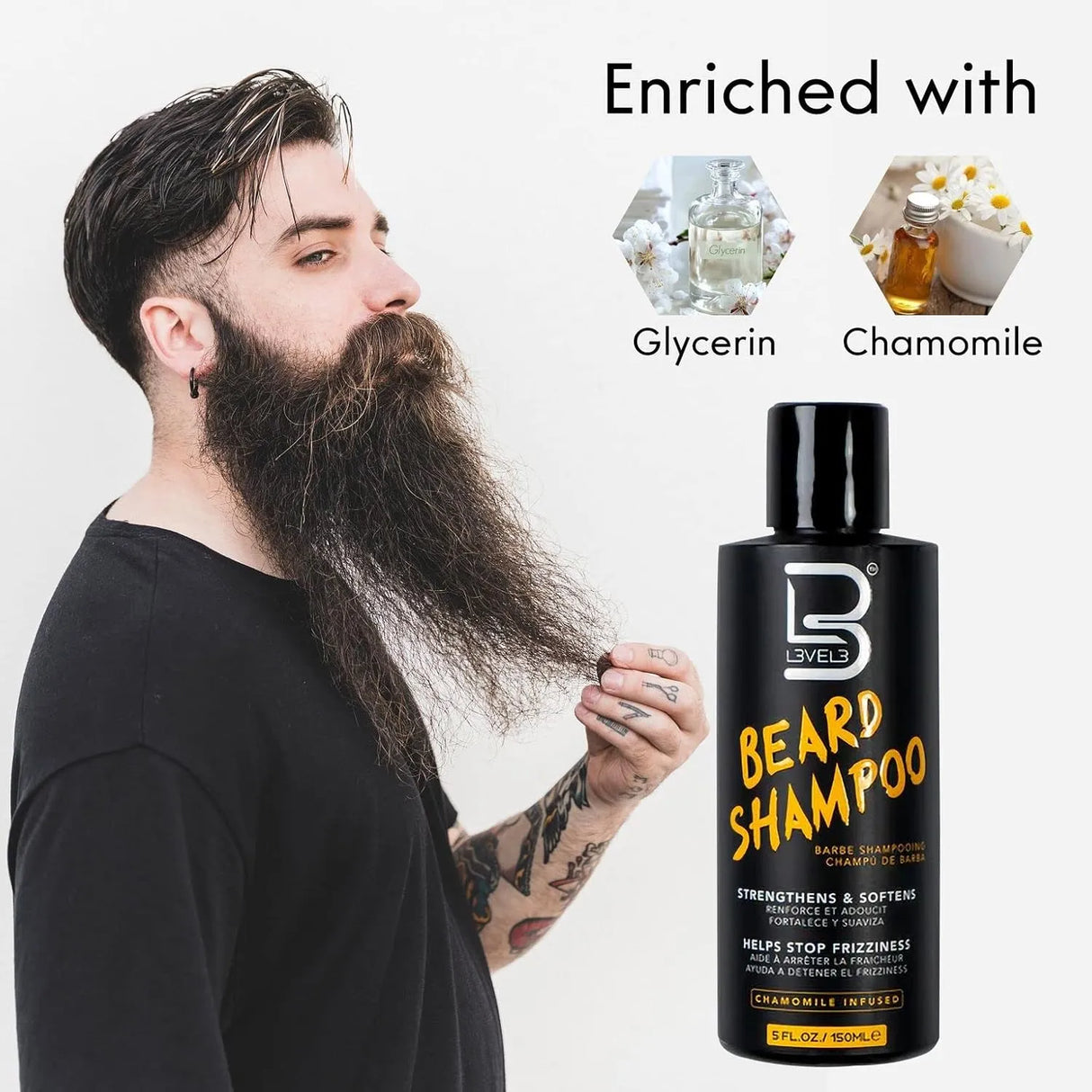 Beard Shampoo-L3VEL3