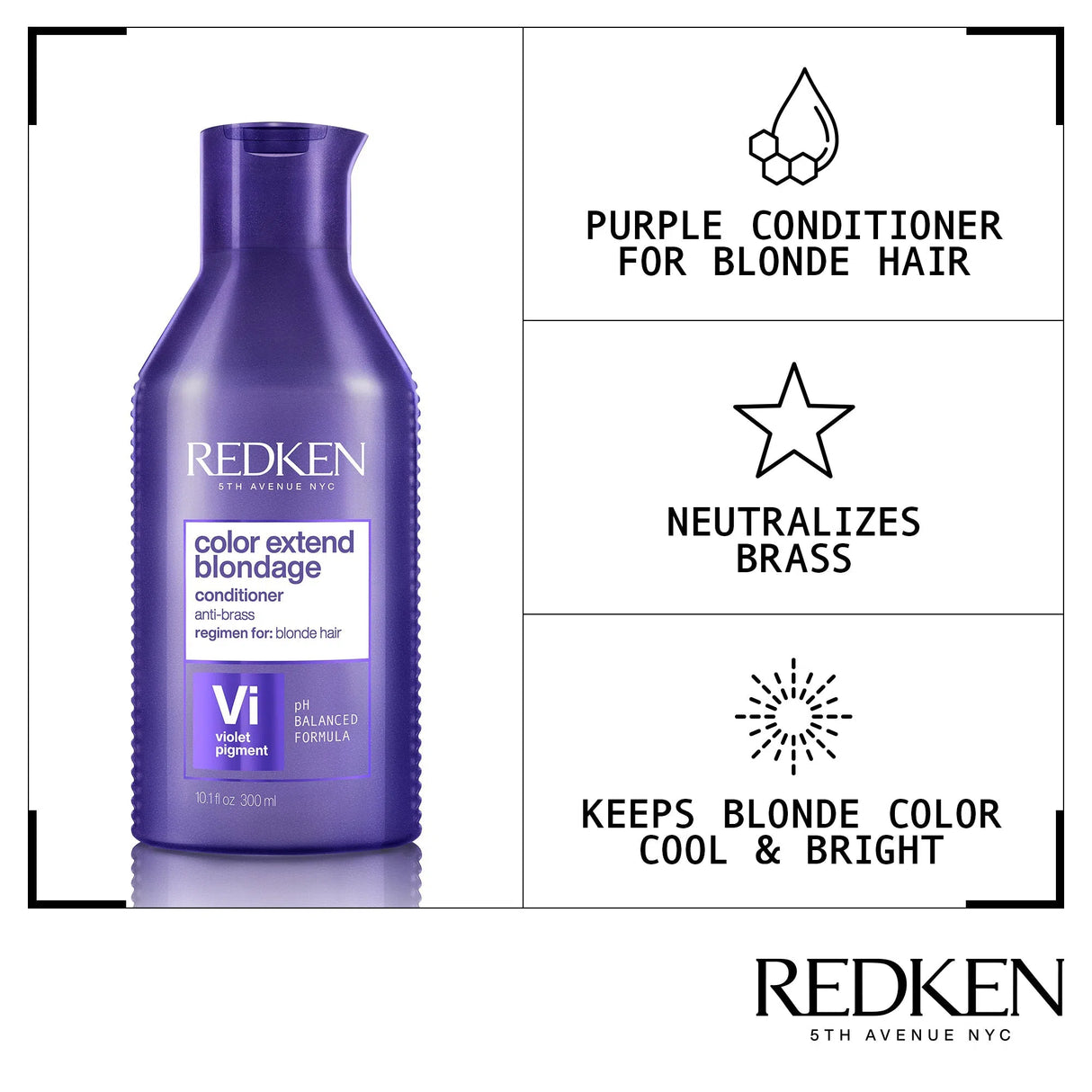 Blondage Purple Conditioner-Redken