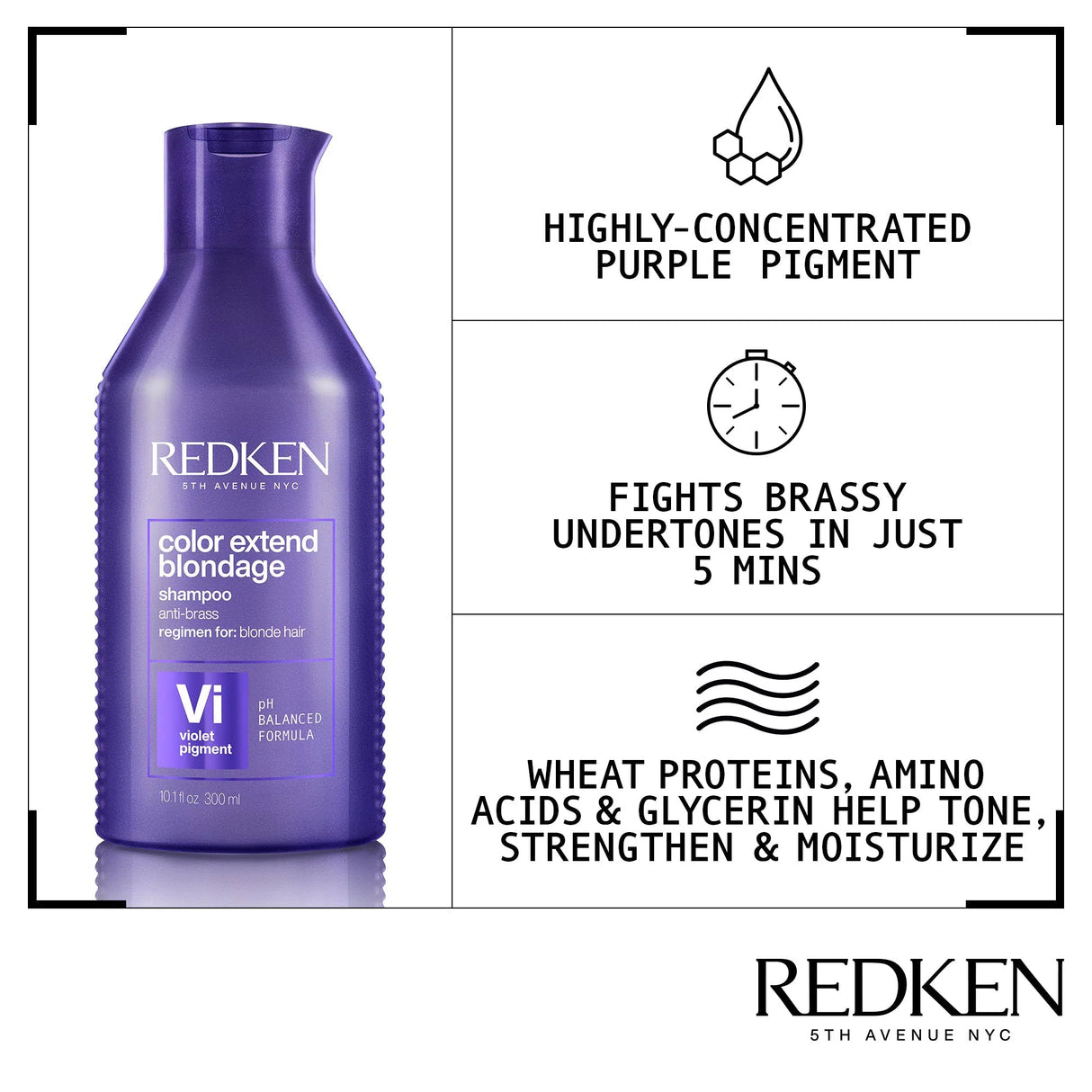 Blondage Purple Shampoo-Redken