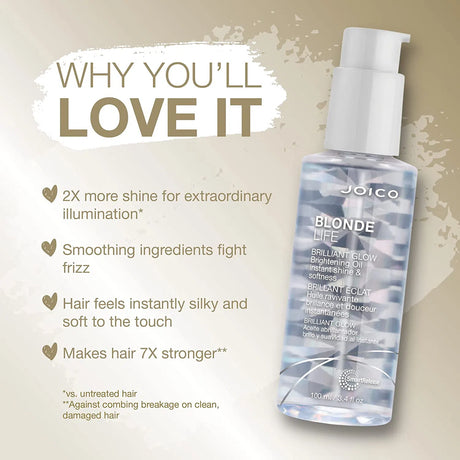 Blonde Life Brilliant Glow Brightening Oil-Joico