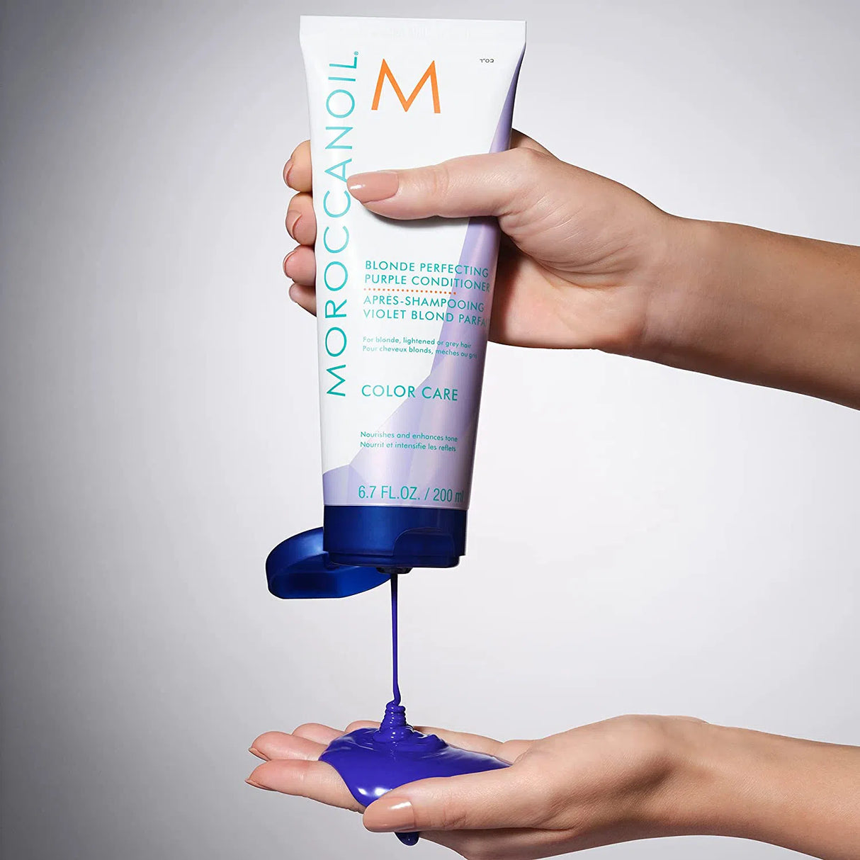 Blonde Perfecting Purple Shampoo-Moroccanoil