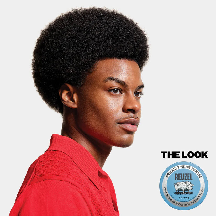 Blue Strong Hold Pomade Road Trip-Reuzel