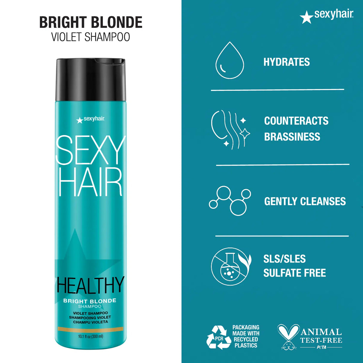 Bright Blonde Shampoo-Sexy Hair