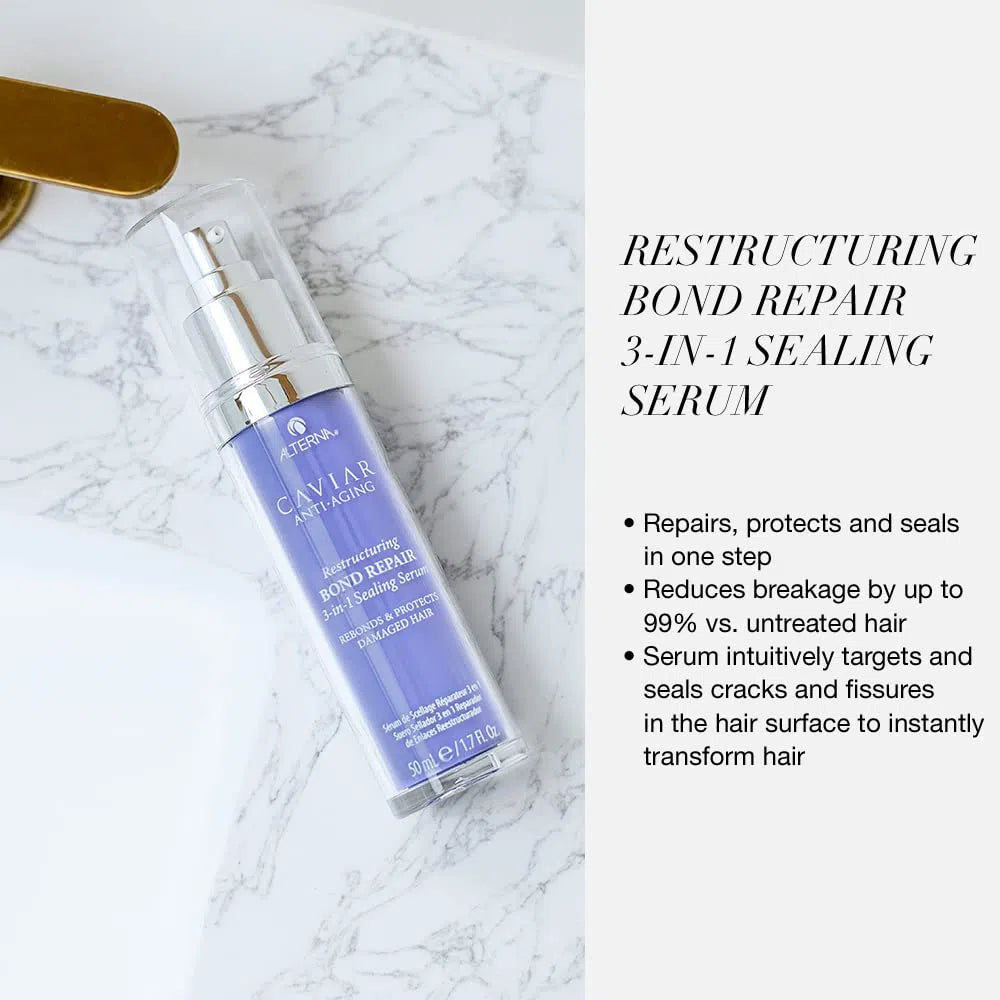 Caviar Anti-Aging Restructuring Bond Repair 3-In-1 Sealing Serum-Alterna