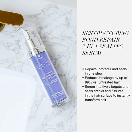 Caviar Anti-Aging Restructuring Bond Repair 3-In-1 Sealing Serum-Alterna