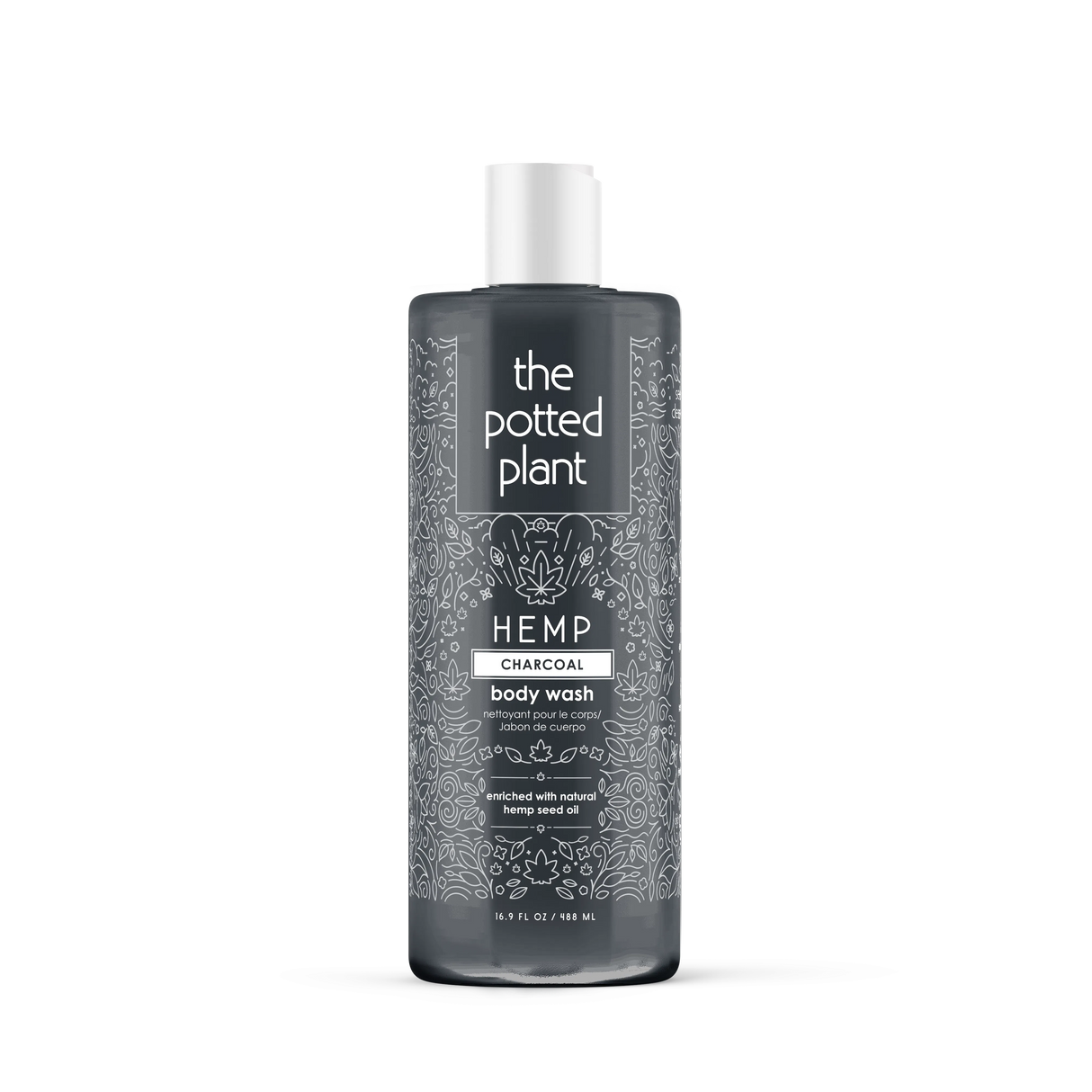 Charcoal Body Wash-The Potted Plant