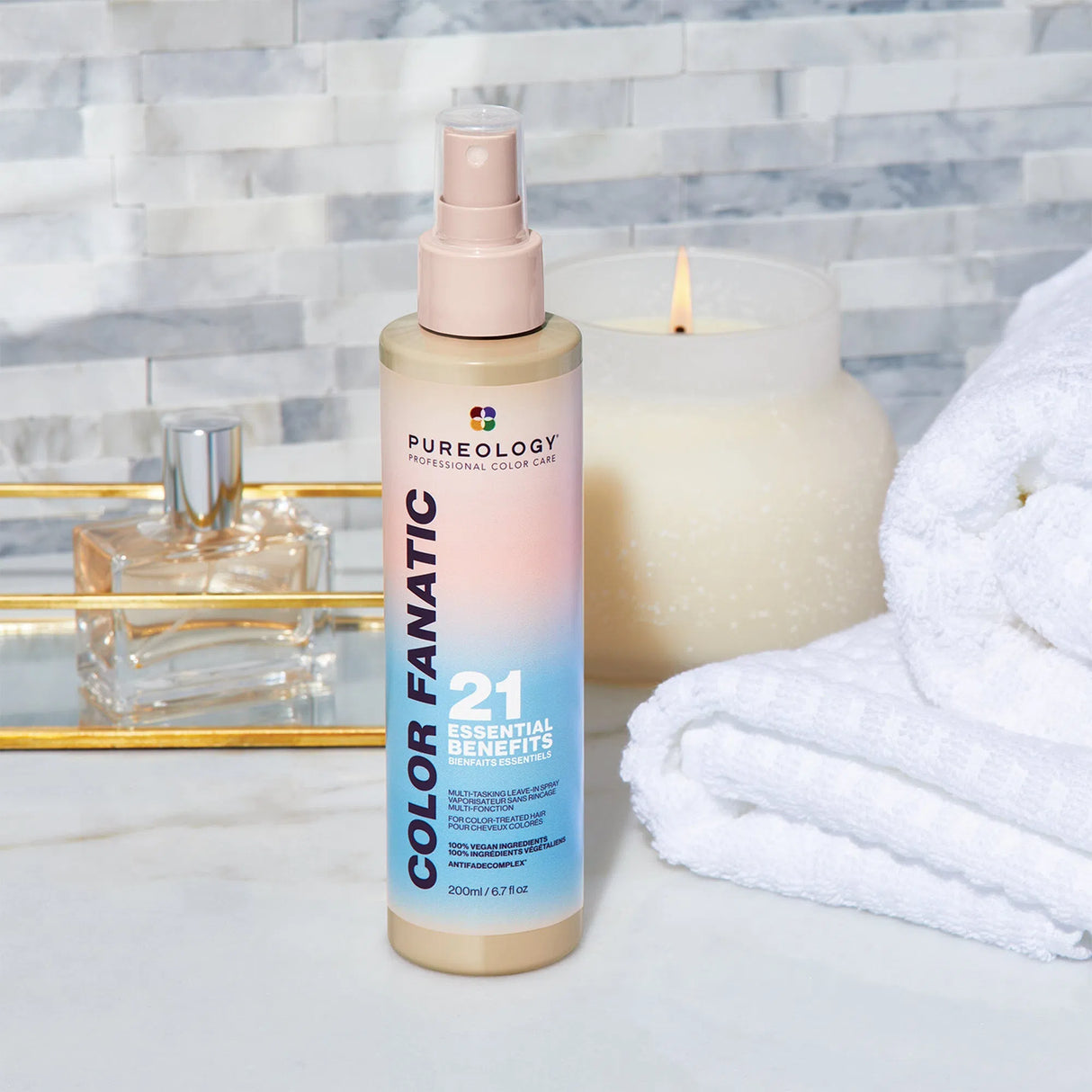 Color Fanatic Multi-Tasking Leave-in Spray-Pureology