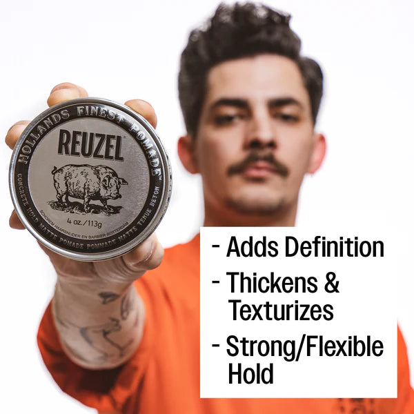 Concrete Hold Matte Pomade-Reuzel