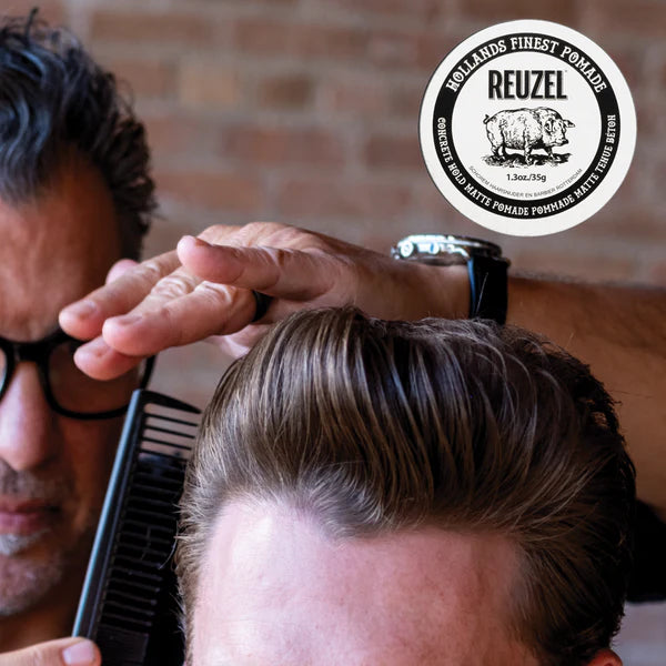 Concrete Hold Matte Pomade-Reuzel