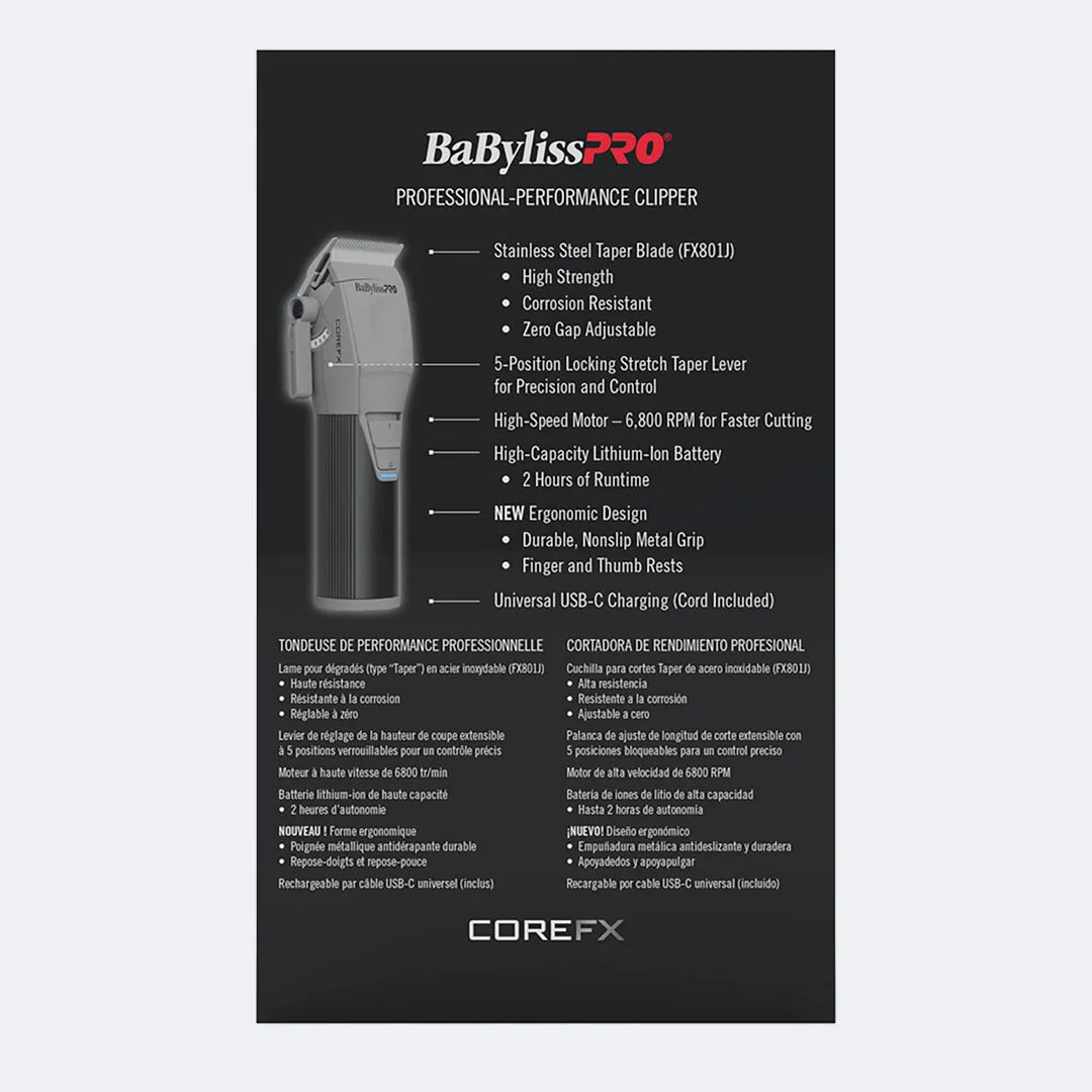 CoreFX Clipper - FX86-BabylissPro