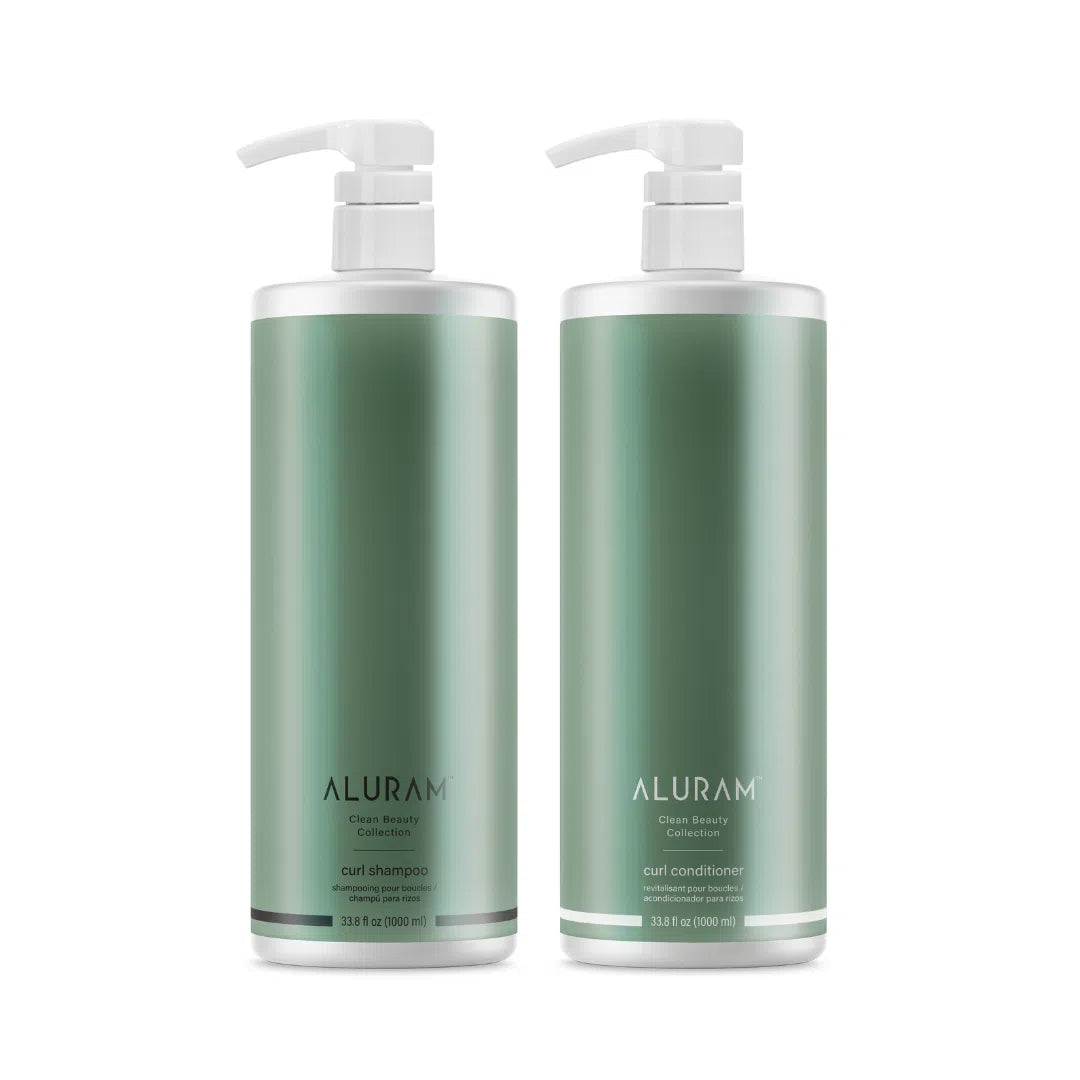 Curl Shampoo + Conditioner 1L Duo-Aluram