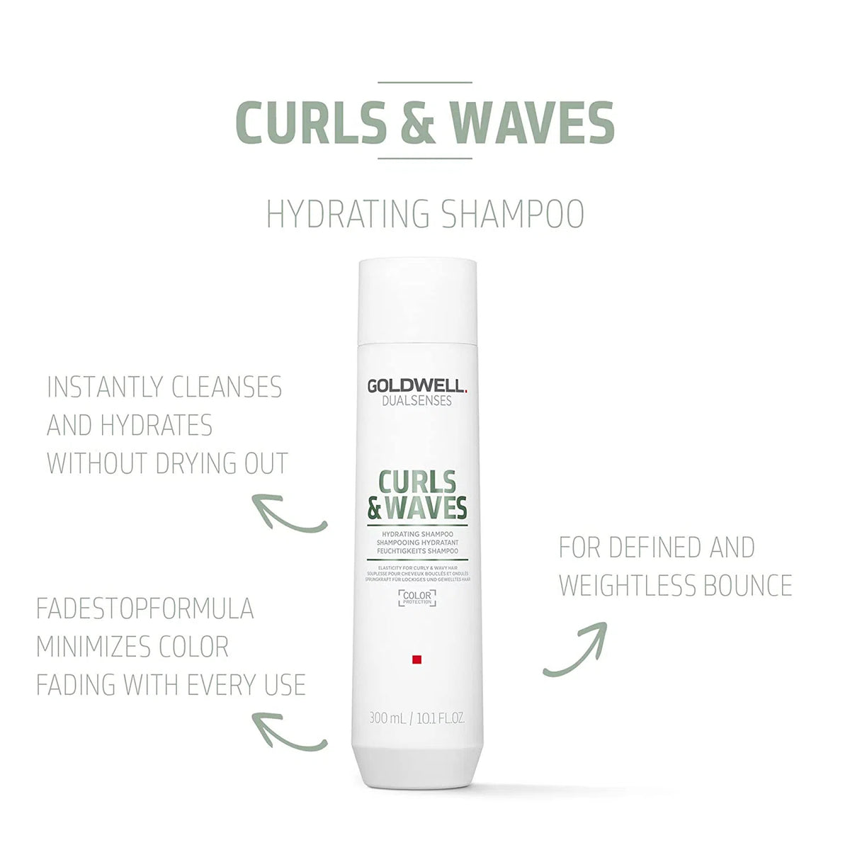 Curls + Waves Hydrating Shampoo-Goldwell