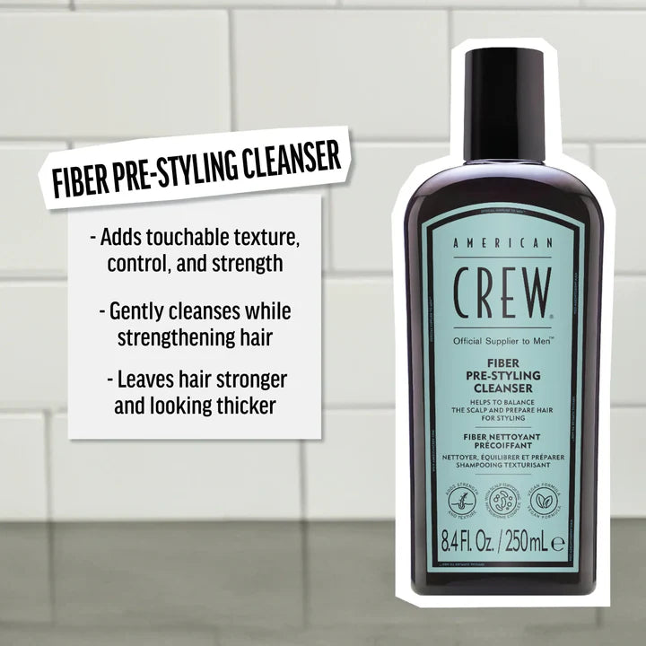 Fiber Pre-Styler Shampoo-American Crew