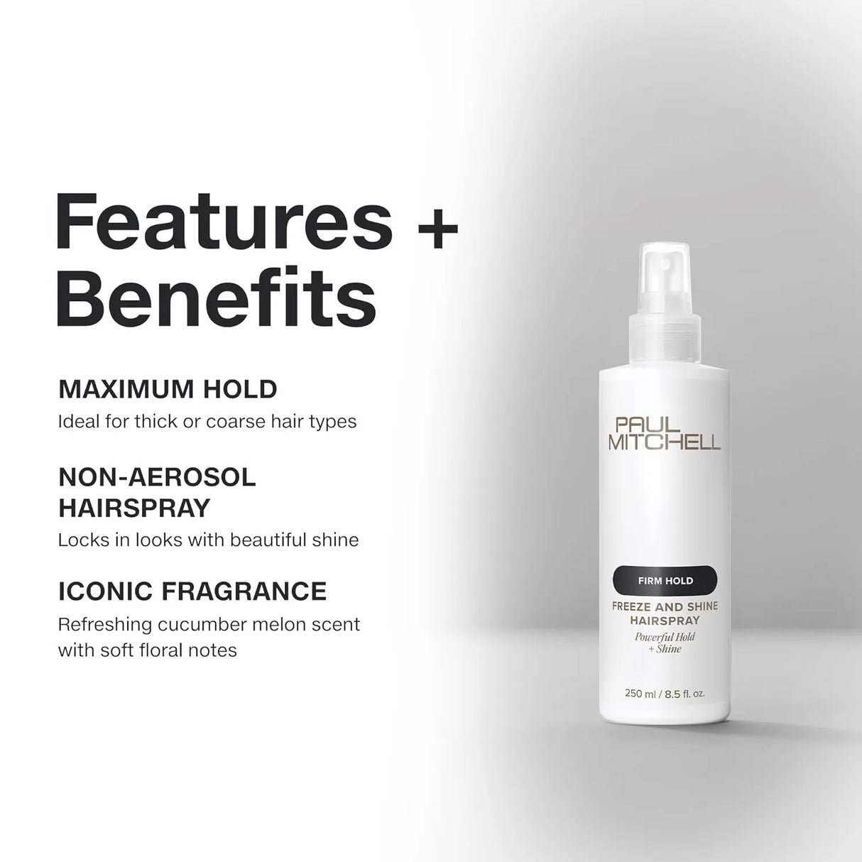 Firm Style Freeze and Shine Hairspray-Paul Mitchell