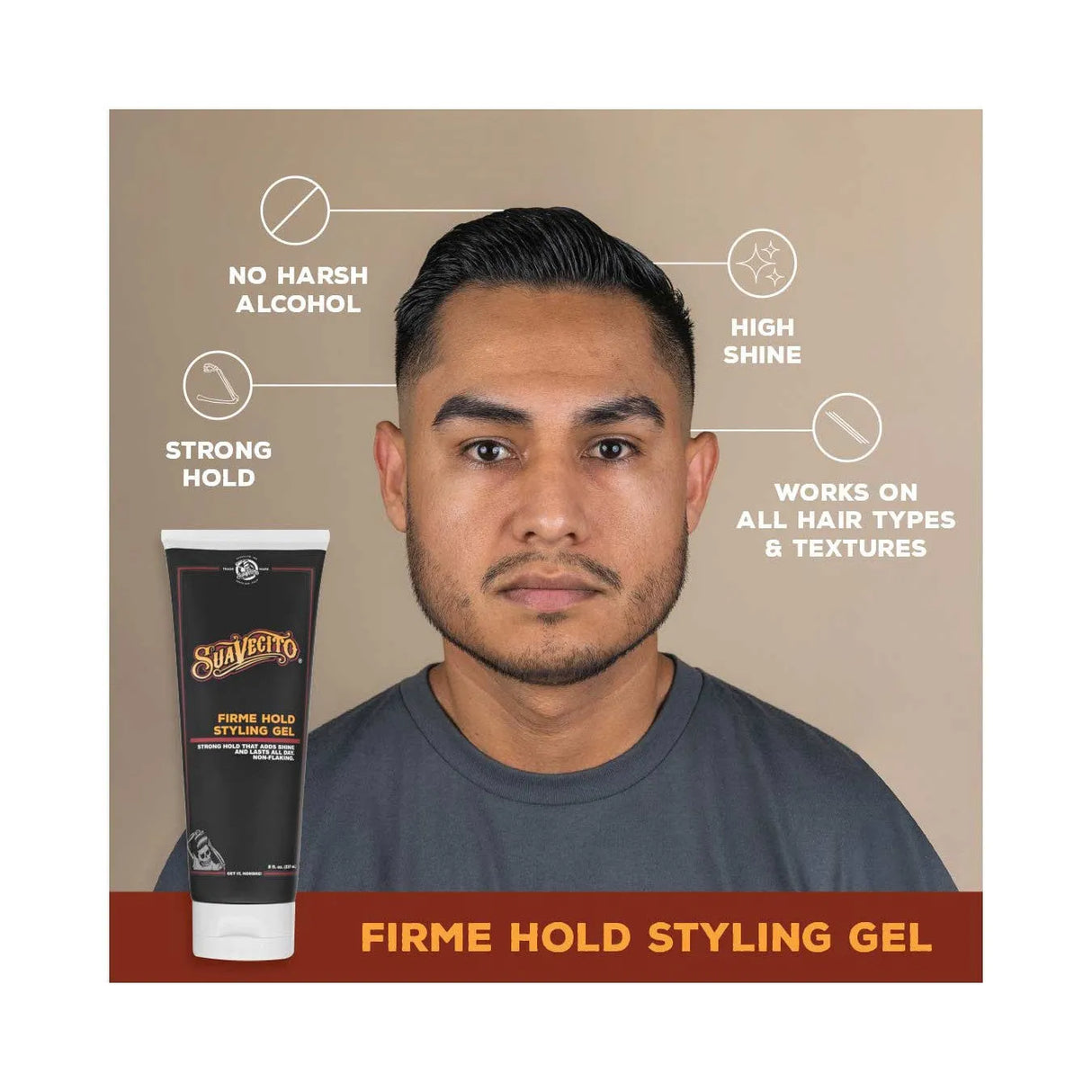 Firme Hold Styling Gel-Suavecito