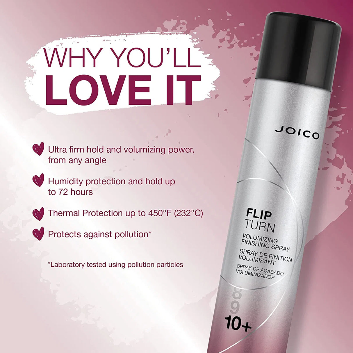 Flip Turn Volumizing Finishing Spray-Joico