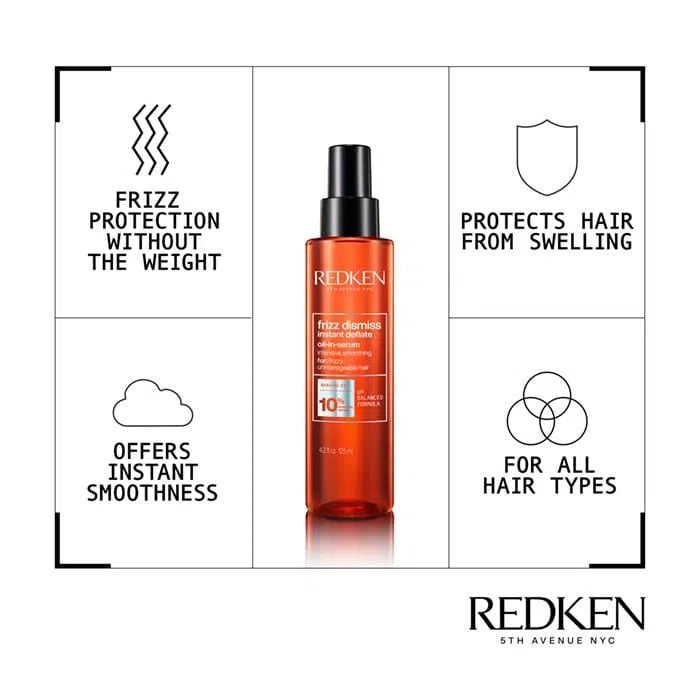 Frizz Dismiss Instant Deflate Oil-in-Serum-Redken