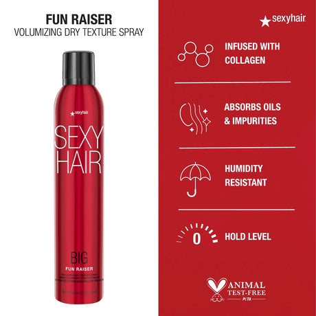 Fun Raiser Volumizing Dry Texture Spray-Sexy Hair
