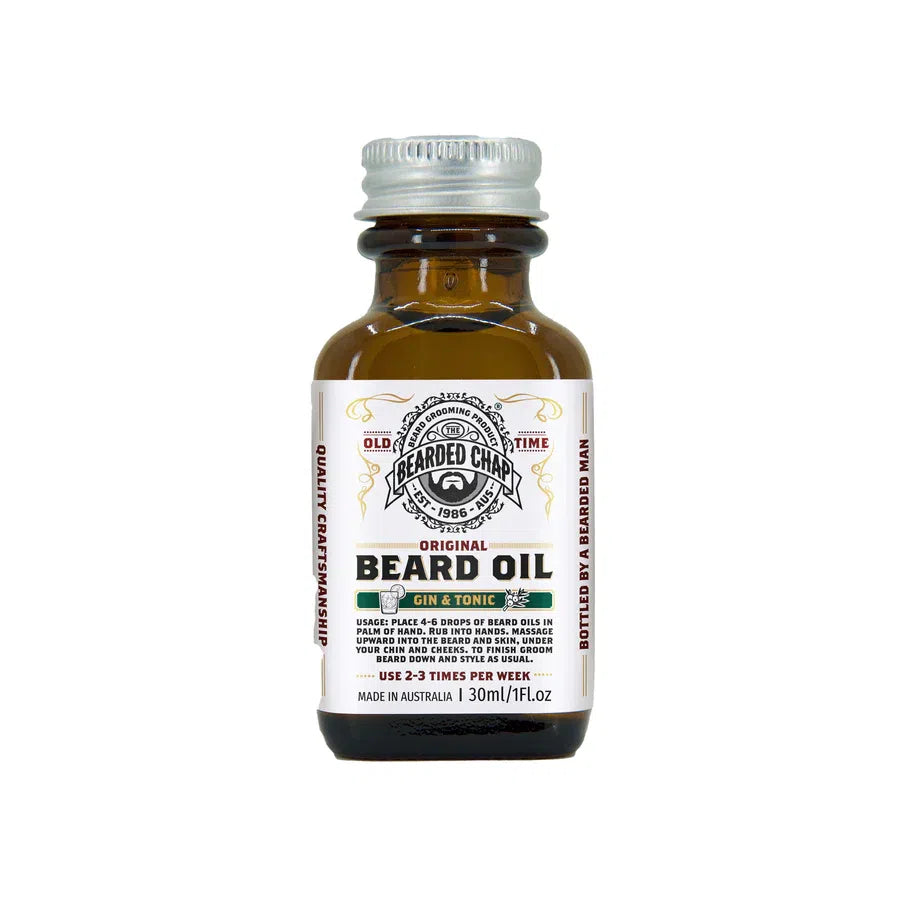 Gin & Tonic Beard Oil-The Bearded Chap