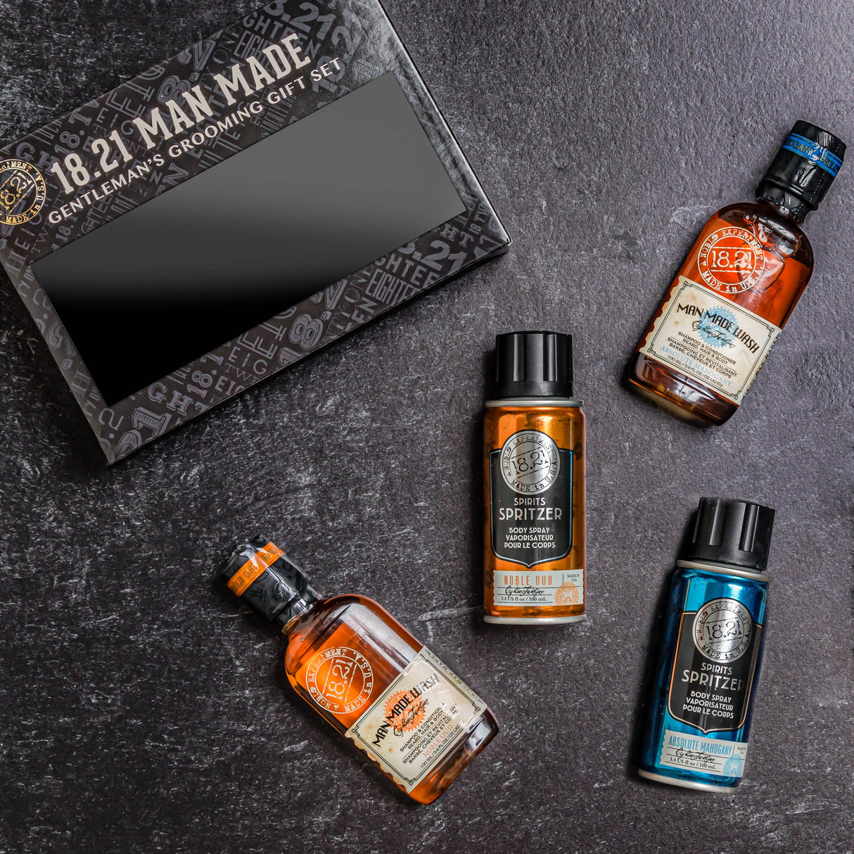 Grooming Gift Set - Wash & Spritzer-18.21 Man Made