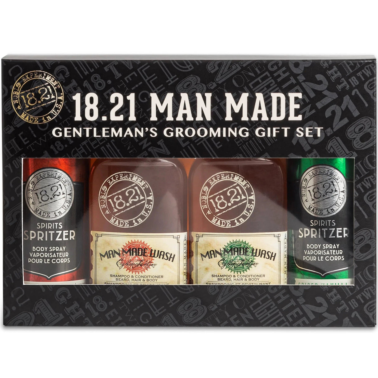 Grooming Gift Set - Wash & Spritzer-18.21 Man Made