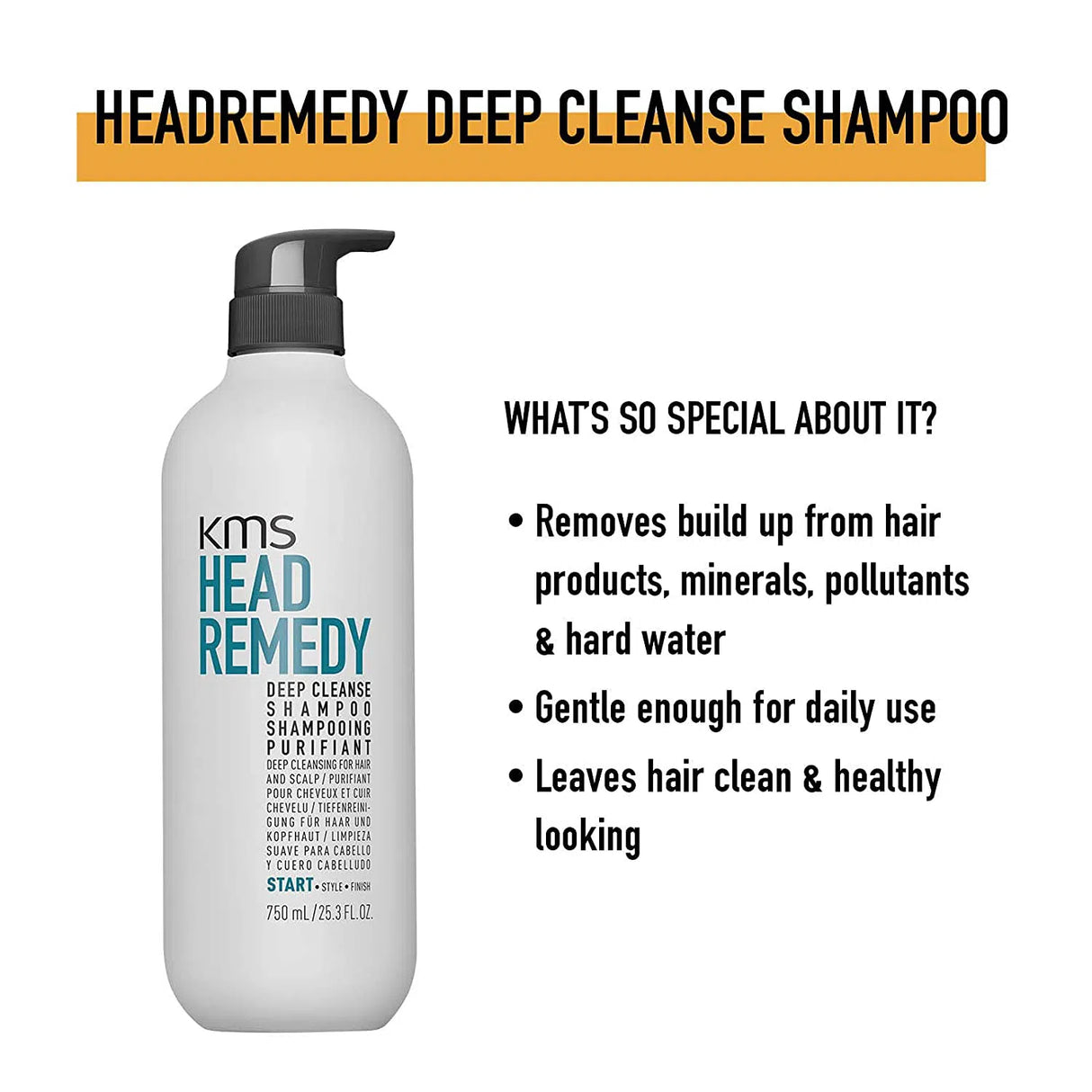 Headremedy Deep Cleanse Shampoo-KMS