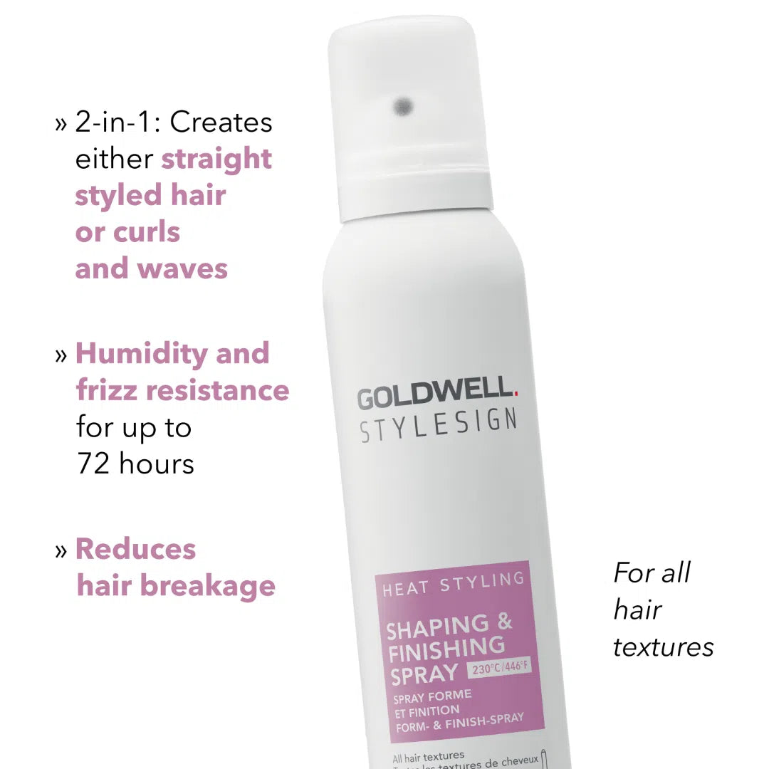 Heat Styling Shaping & Finishing Spray-Goldwell