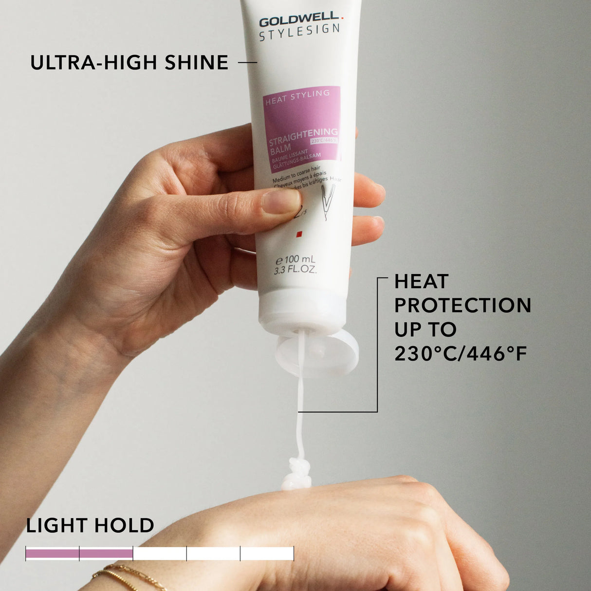 Heat Styling Straightening Balm-Goldwell