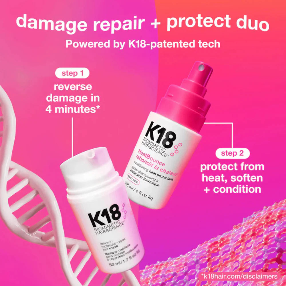 HeatBounce Conditioning Heat Protectant-K18 Biomimetic Hairscience
