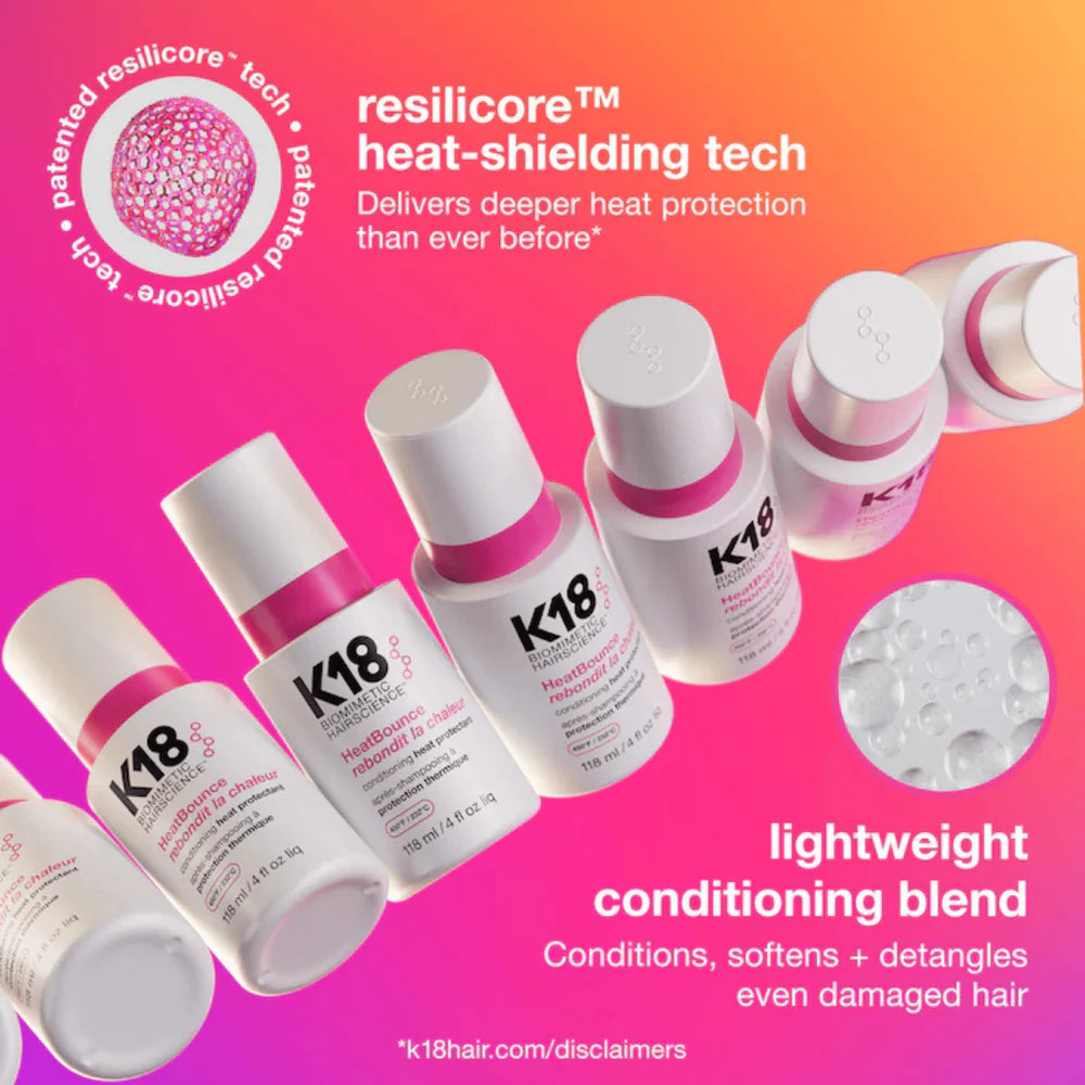 HeatBounce Conditioning Heat Protectant-K18 Biomimetic Hairscience
