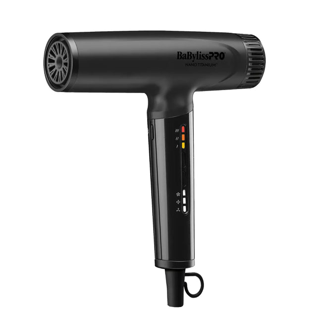 High-Speed Nano Titanium Light Dual Voltage Hairdryer - Matte Black-BabylissPro
