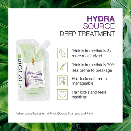 HydraSource Deep Treatment Hair Mask-Biolage