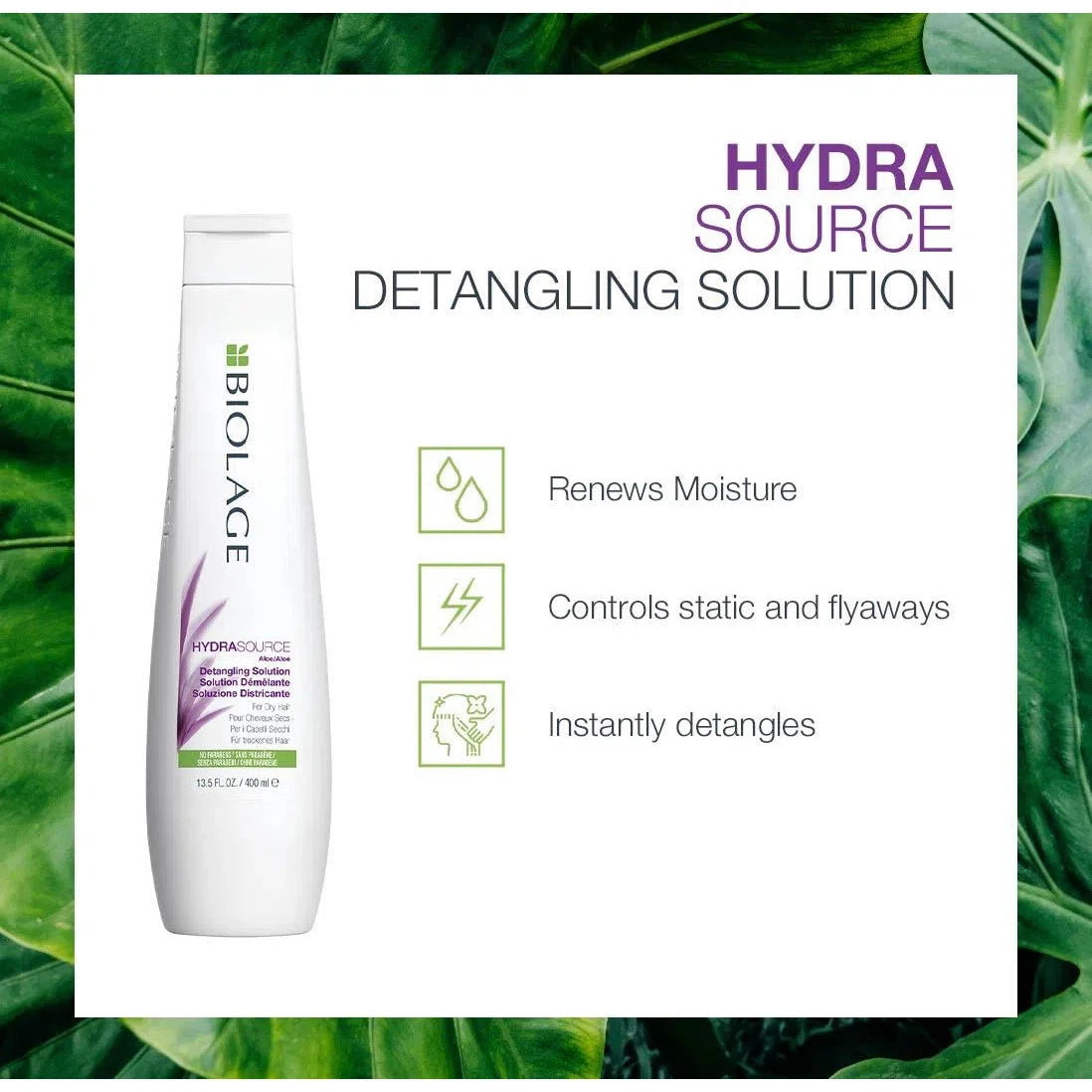 HydraSource Detangling Solution-Biolage
