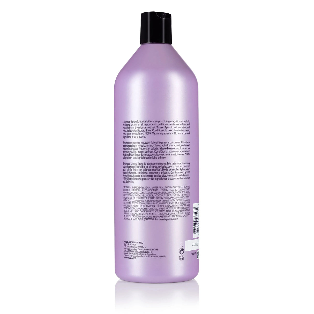 Hydrate Sheer Shampoo-Pureology