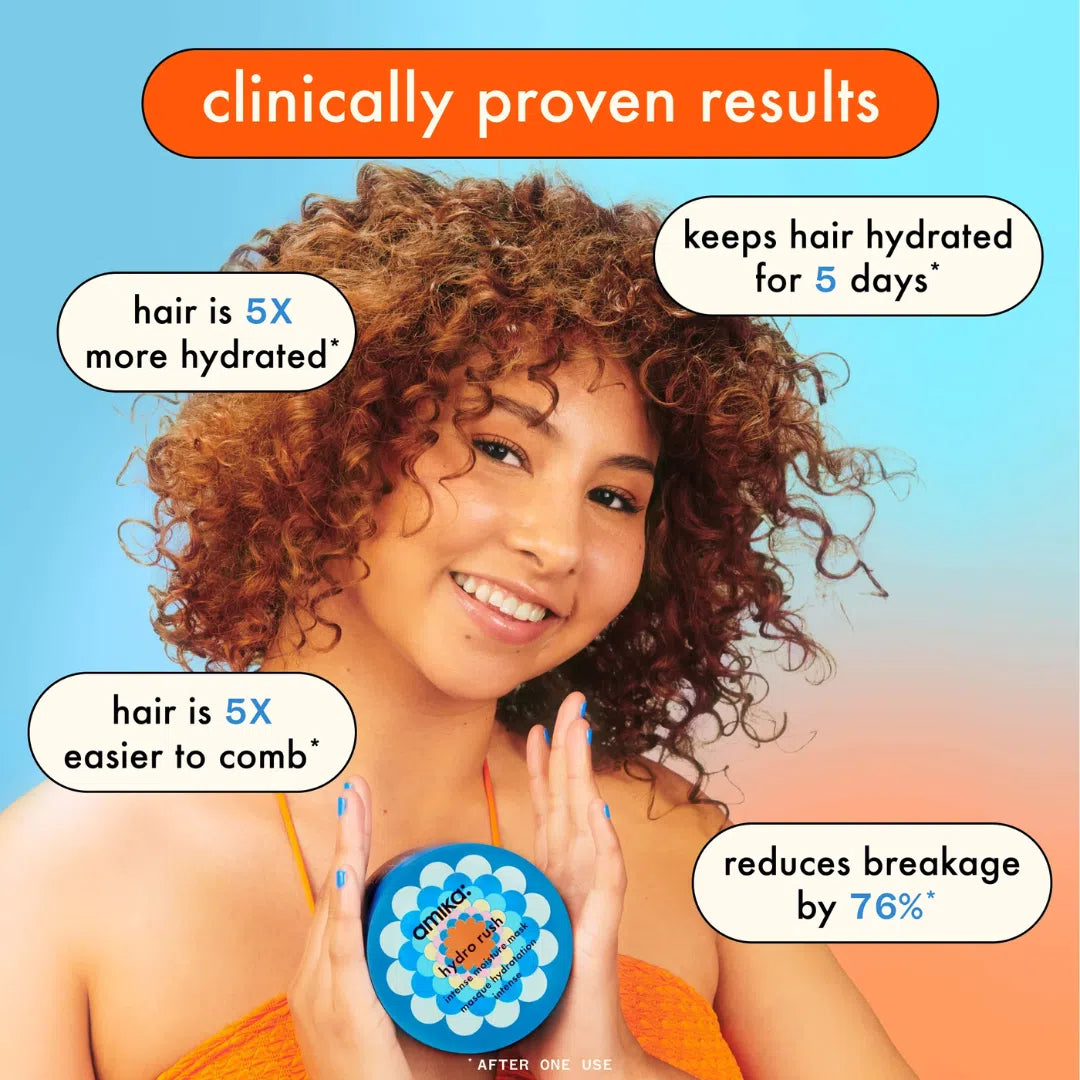 Hydro Rush Intense Moisture Mask-Amika