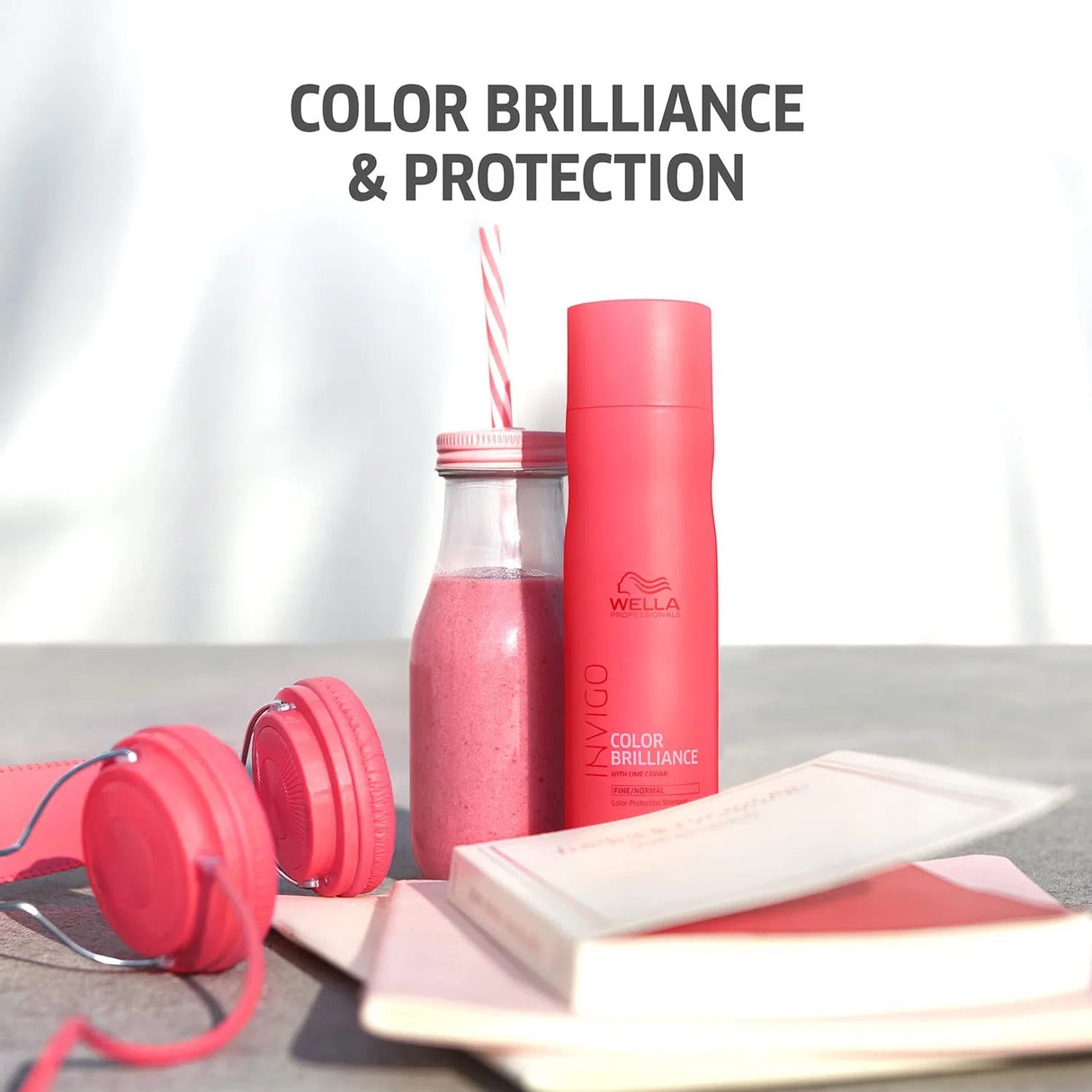 Invigo Color Brilliance Shampoo - Coarse-Wella