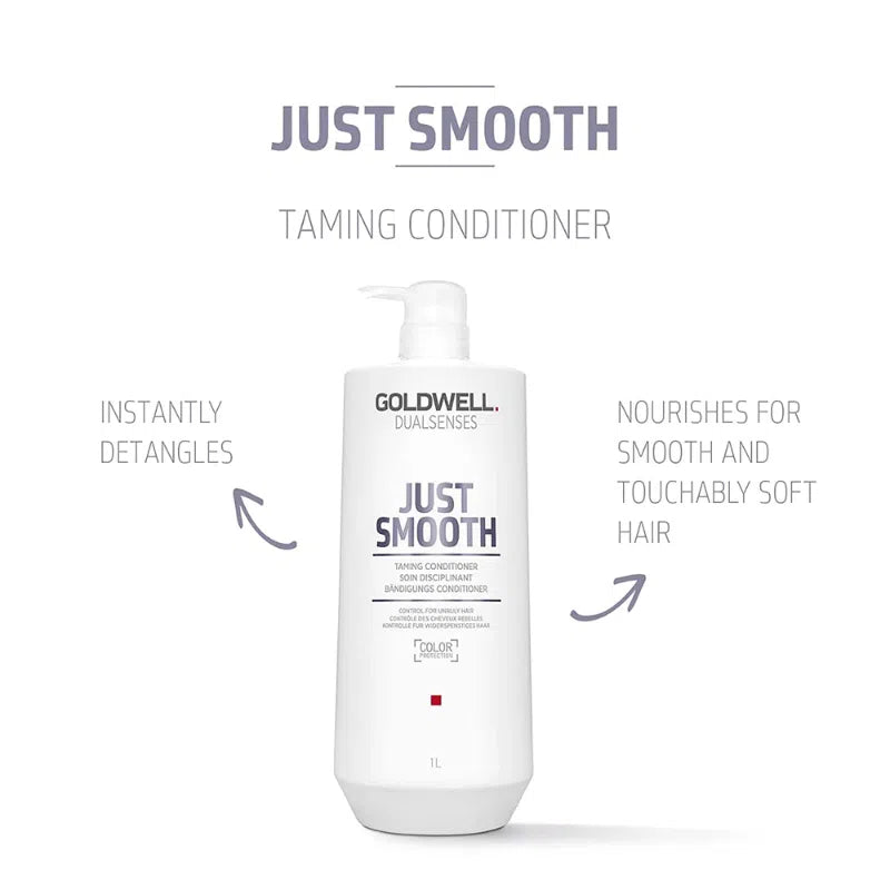 Just Smooth Shampoo + Conditioner 1L Duo-Goldwell