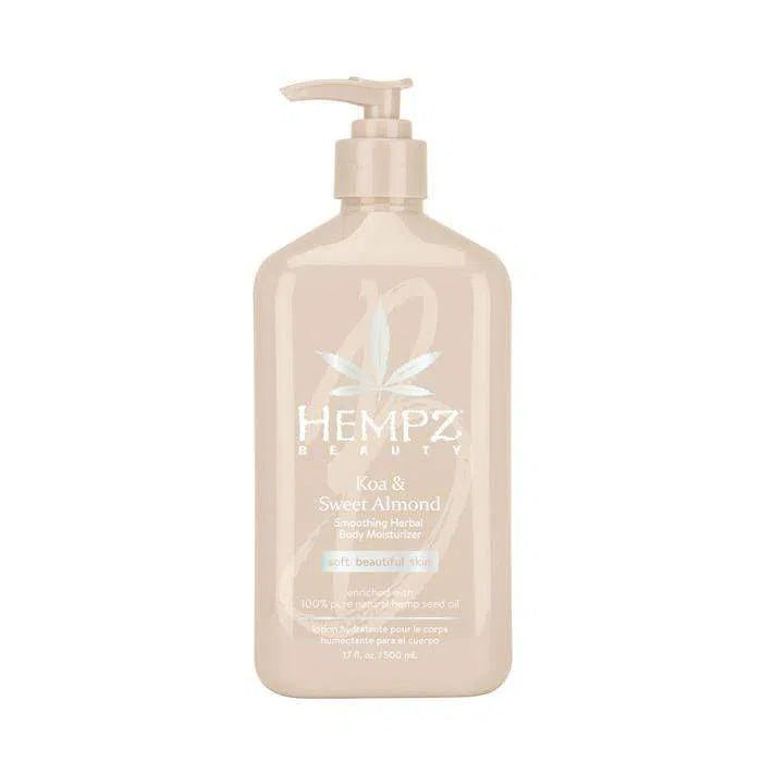 Koa & Sweet Almond Smoothing Herbal Body Moisturizer-Hempz