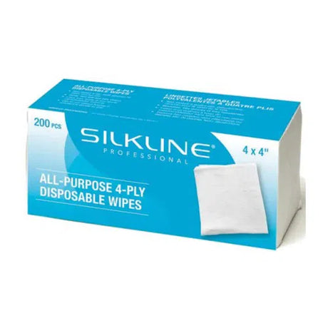 Large Wipes 4x4 200/Box-SilkLine