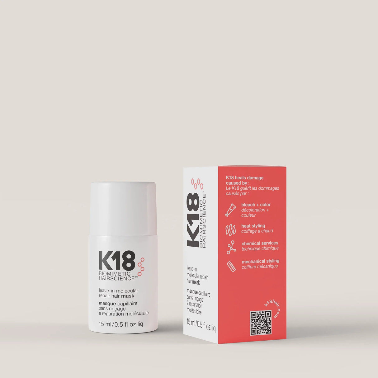 Leave-In Molecular Repair Hair Mask-K18 Biomimetic Hairscience