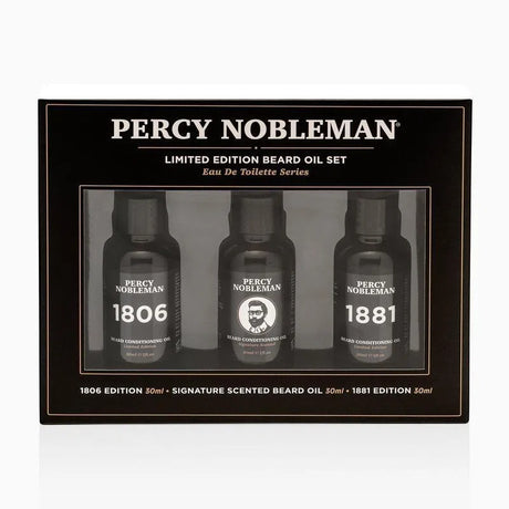 Limited Edition Beard Oil Set-Percy Nobleman