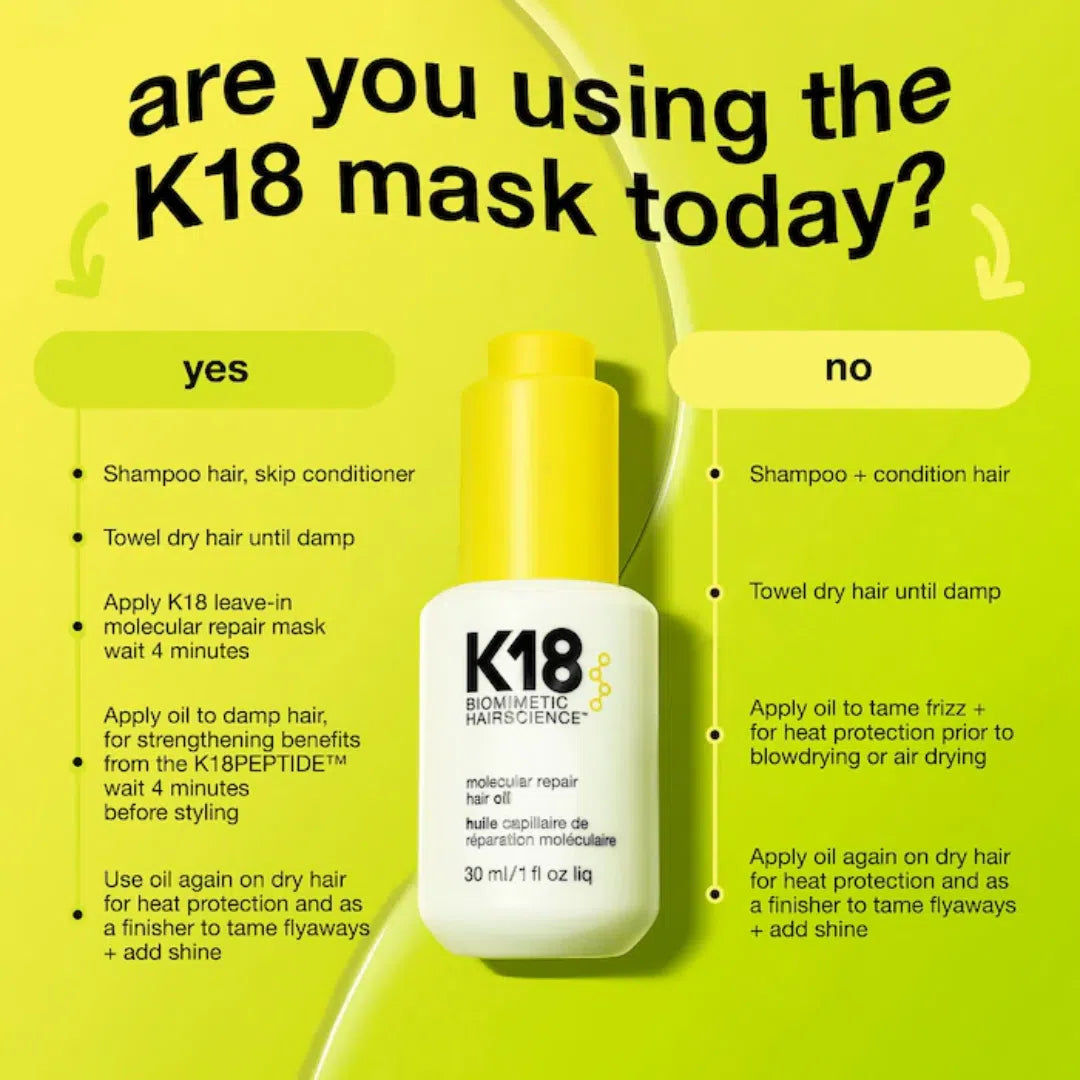 Molecular Repair Hair Oil-K18 Biomimetic Hairscience