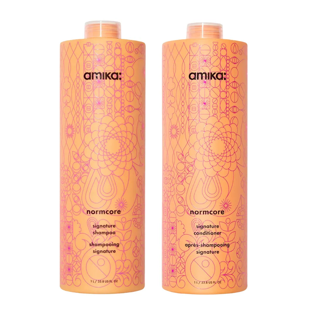 Normcore Signature Shampoo + Conditioner 1L Duo-Amika